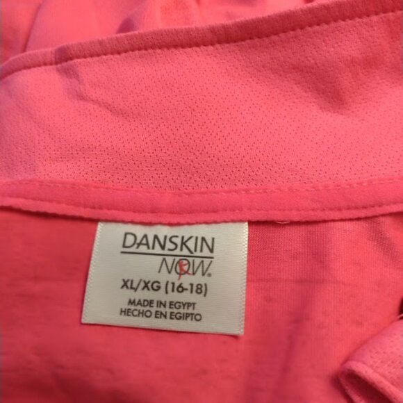 Danskin Now XL Pink Dri More Yoga/Running Jacket with Thumbholes - Picture 11 of 14